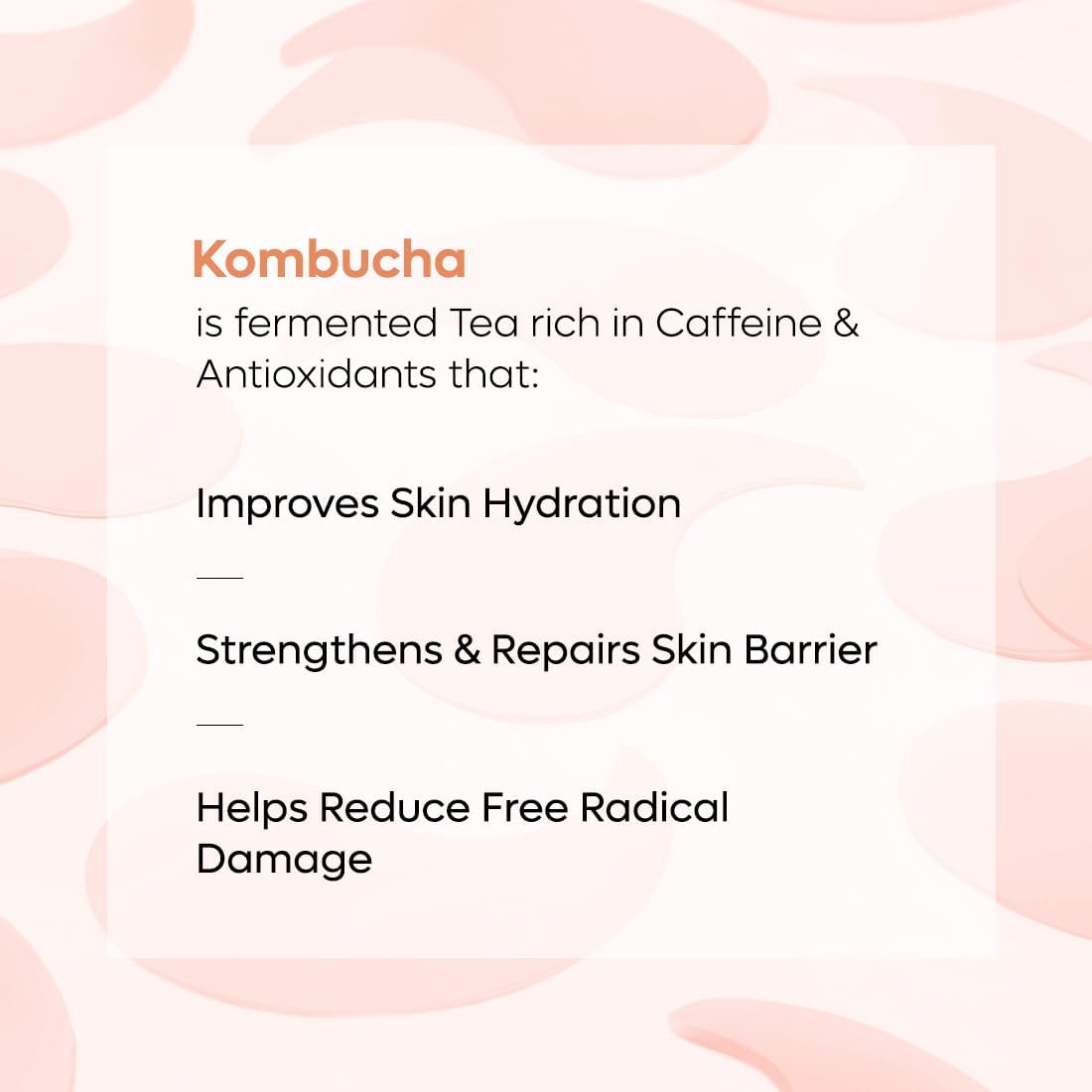 mCaffeine 4% Niacinamide Hydrogel Under Eye Patches with Kombucha Tea | Dark Circle & Puffiness Reduction | Brightening Eye Treatment for Dark Circles, Wrinkles & Fine Lines | Perfect for Night Routine & Travel Skincare