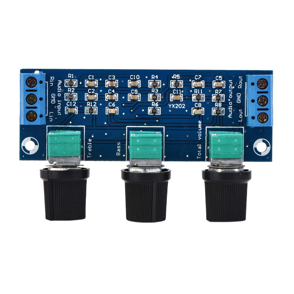 Passive Volume Control Board - High & Bass Adjustment Regulator for Audio Systems | Perfect for DIY Speakers, Guitar Amps & Home Theater Setups