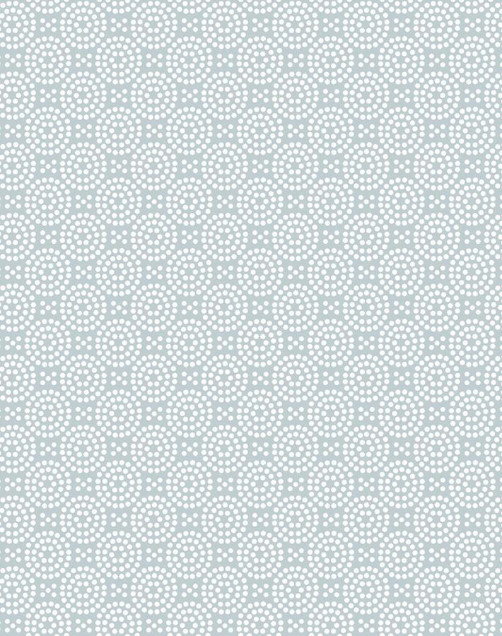 Dot Dot Elephant Wallpaper by Wallshoppe - Premium Peel and Stick Removable Wallpaper for Nursery, Kids Room & Home Decor