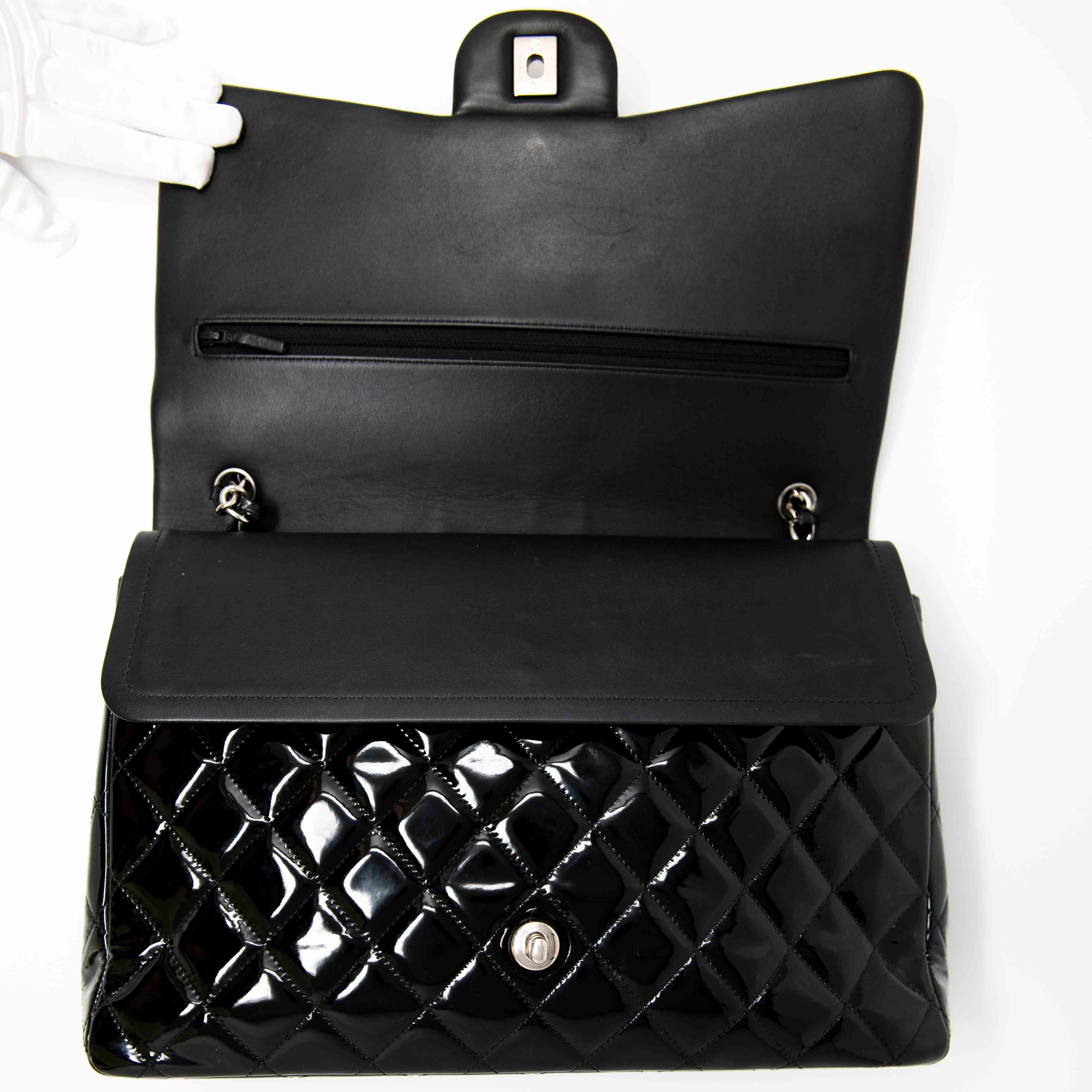 Chanel Black Maxi Classic Flap Bag - Luxury Designer Handbag for Women | Perfect for Evening Events, Parties & Special Occasions