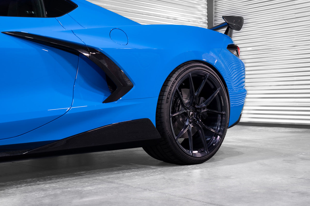 2021 Corvette C8 VPX 101 Brushed Black Air Intake System - High Performance Cold Air Intake Kit for Racing & Street Driving