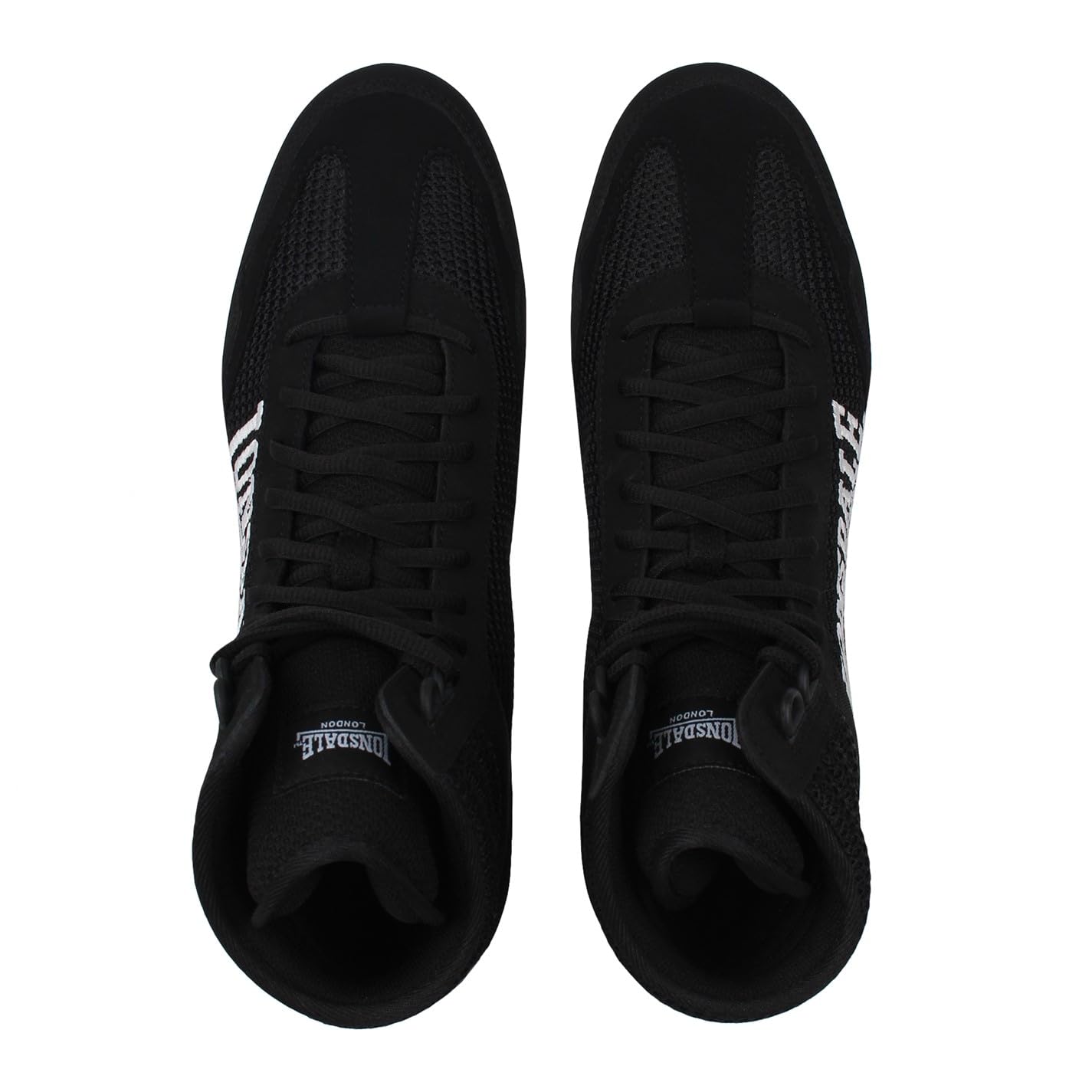 Lonsdale Men's Contender Mid Boxing Boots - Lightweight Training Shoes for Boxing, MMA & Kickboxing - Perfect for Gym Workouts & Combat Sports