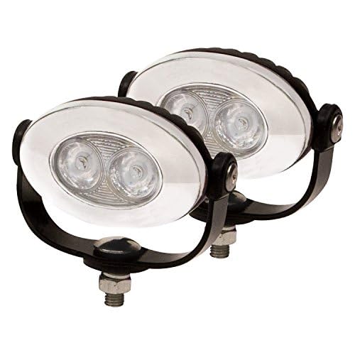 Polaris Ranger RZR 6000K LED Auxiliary Light Kit - Compatible with All Years Models - High Power Flood Lamps for Off-Road, Hunting & Night Driving