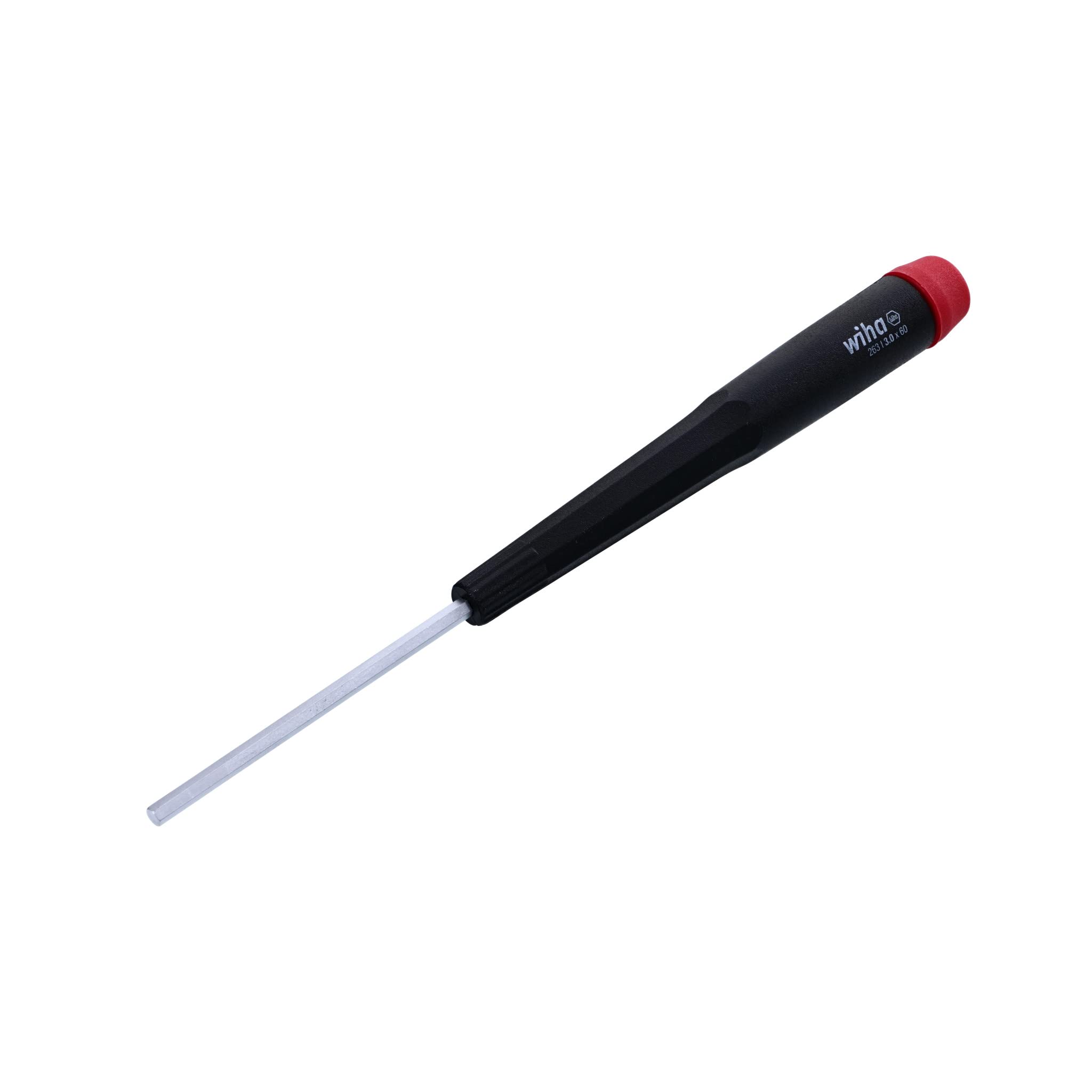 Wiha 26334 Precision Screwdriver Set - 3.0 x 60mm Hex Metric Screwdriver for Electronics, Jewelry & Small Appliances Repair | Professional Tool Kit for DIY, Watchmaking & Phone Maintenance