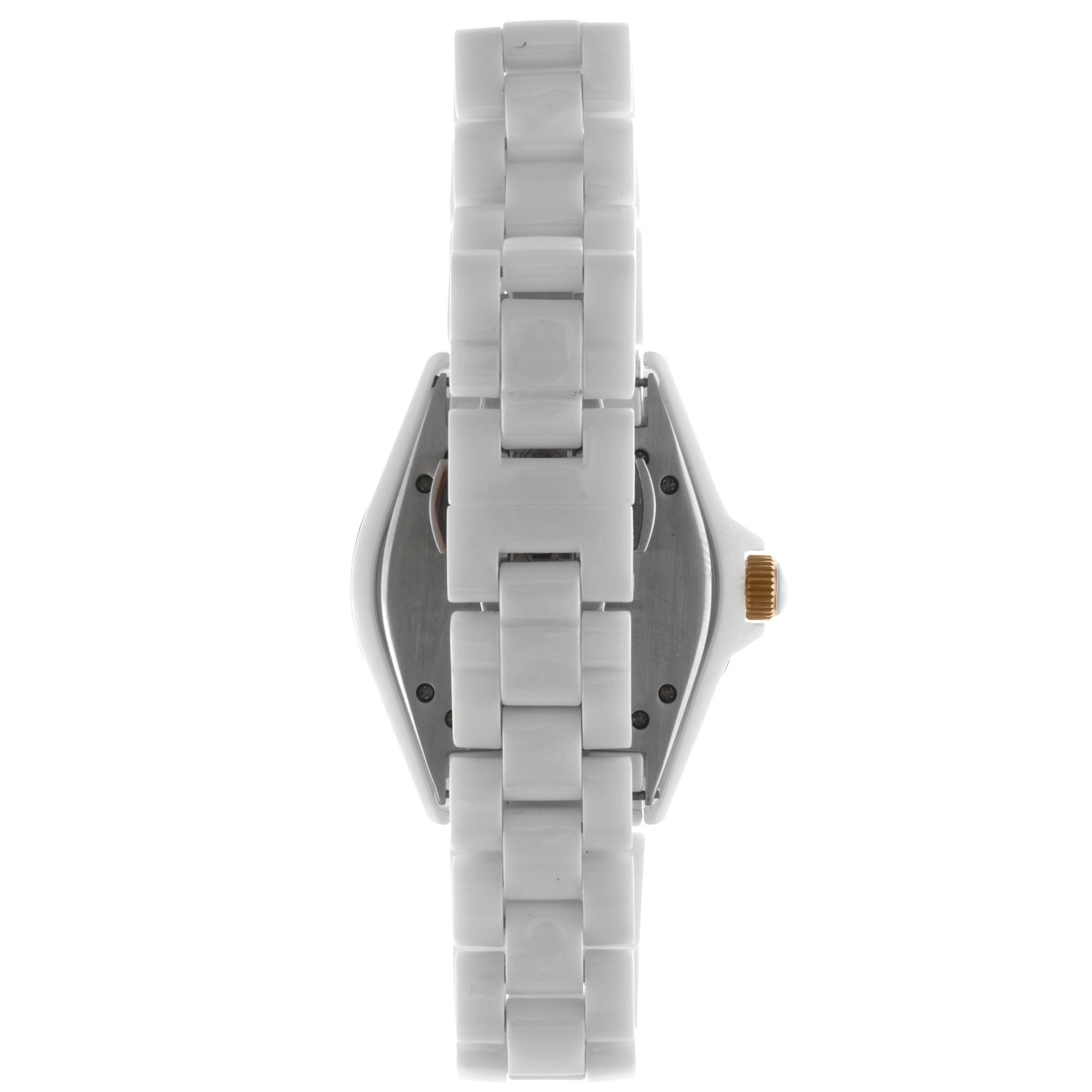 Peugeot Women's Swiss Ceramic Analog Watch - White Ceramic Case & Bracelet, Water Resistant, Luxury Dress Watch for Women | Perfect for Office, Evening Events & Special Occasions