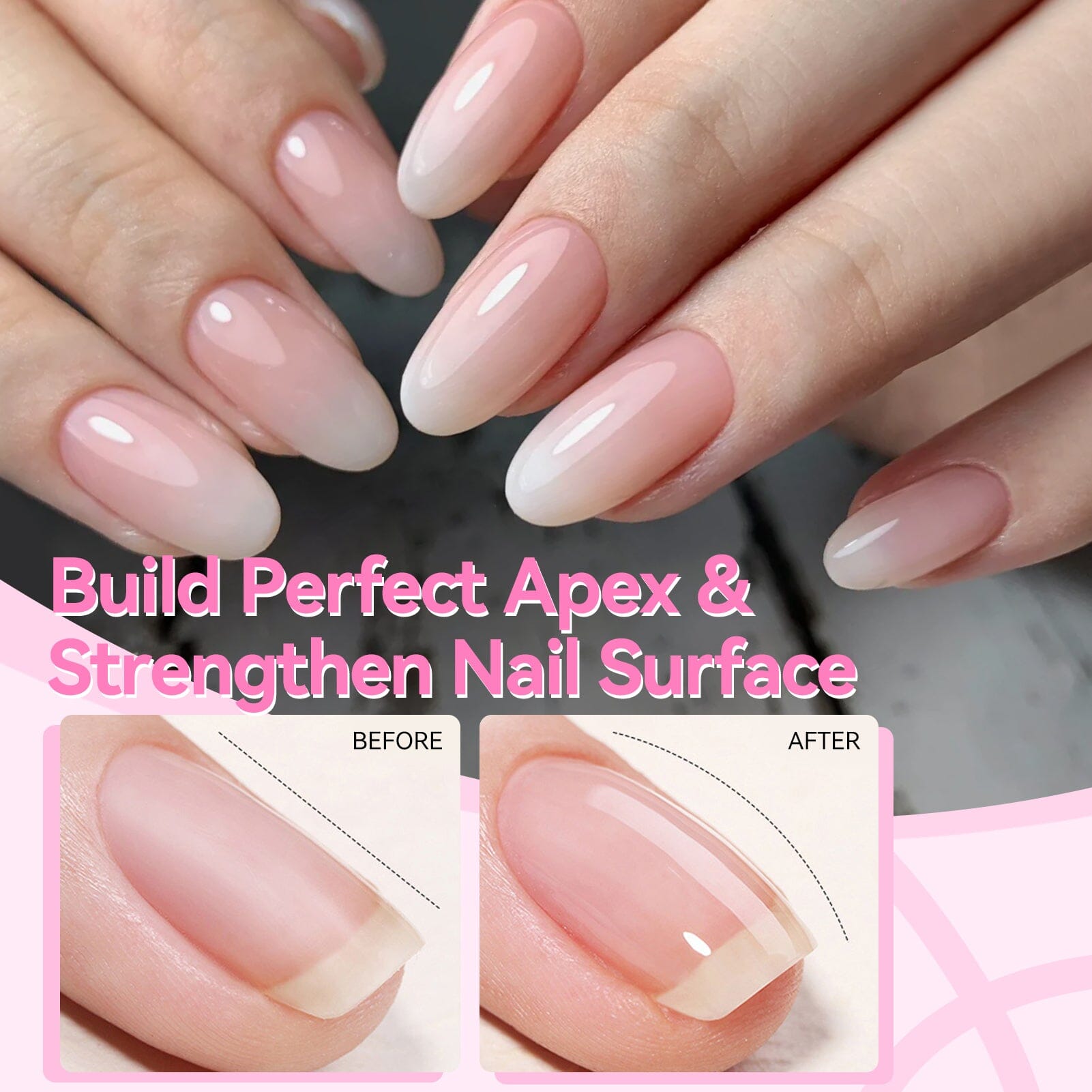 Best Multifunctional Nail Glue Gel for Artificial Tips - 15ml Strong Adhesive for Nail Extensions & Repairs | Perfect for Salon & Home Manicures