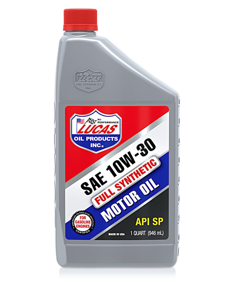 Premium Synthetic Motor Oil 1 Quart SAE 10W-30 API SN Plus - High Performance Engine Lubricant for Cars, Trucks & SUVs - Ideal for Extreme Temperatures & Long Drain Intervals