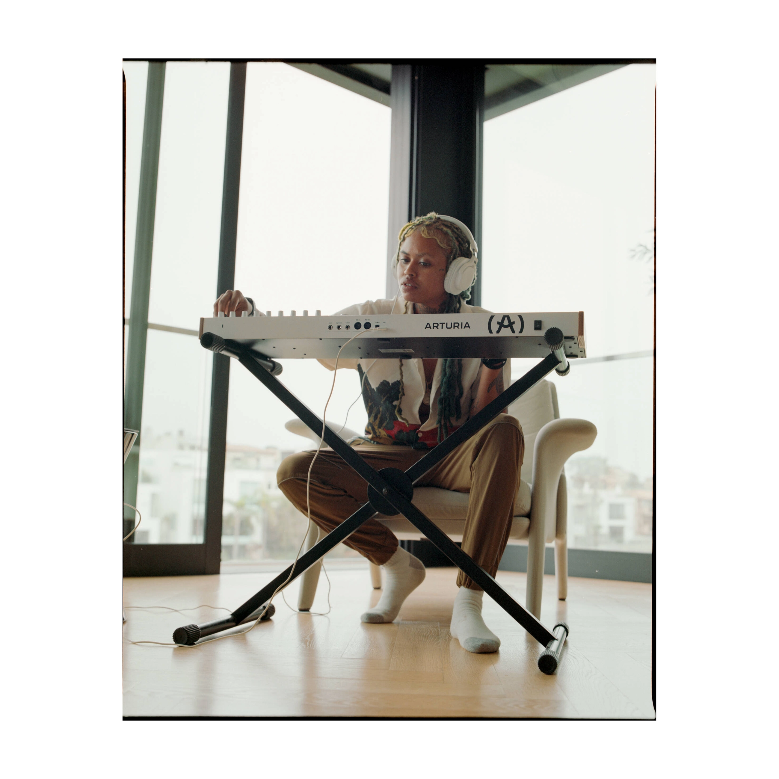 Arturia Keylab 61 MK3 61-Key MIDI Keyboard Controller - White | Professional Music Production & Live Performance Studio Essential