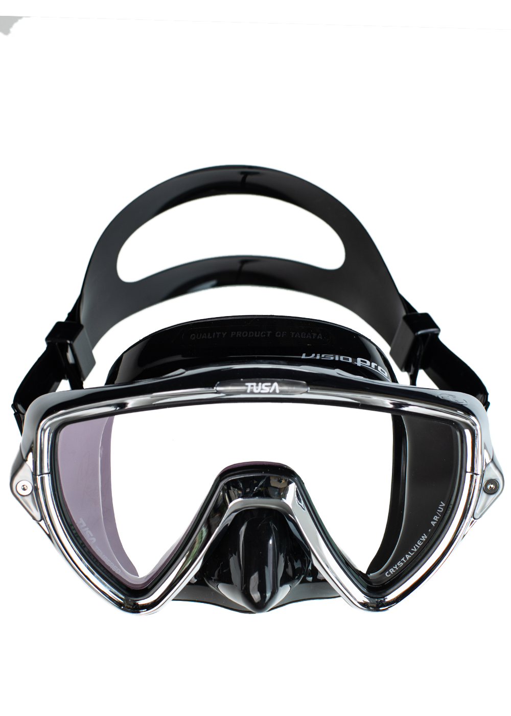 Tusa Visio Pro Dive Mask - Premium Snorkeling & Scuba Mask with Wide View Lens for Clear Underwater Vision - Perfect for Ocean Adventures, Snorkeling Trips & Scuba Diving