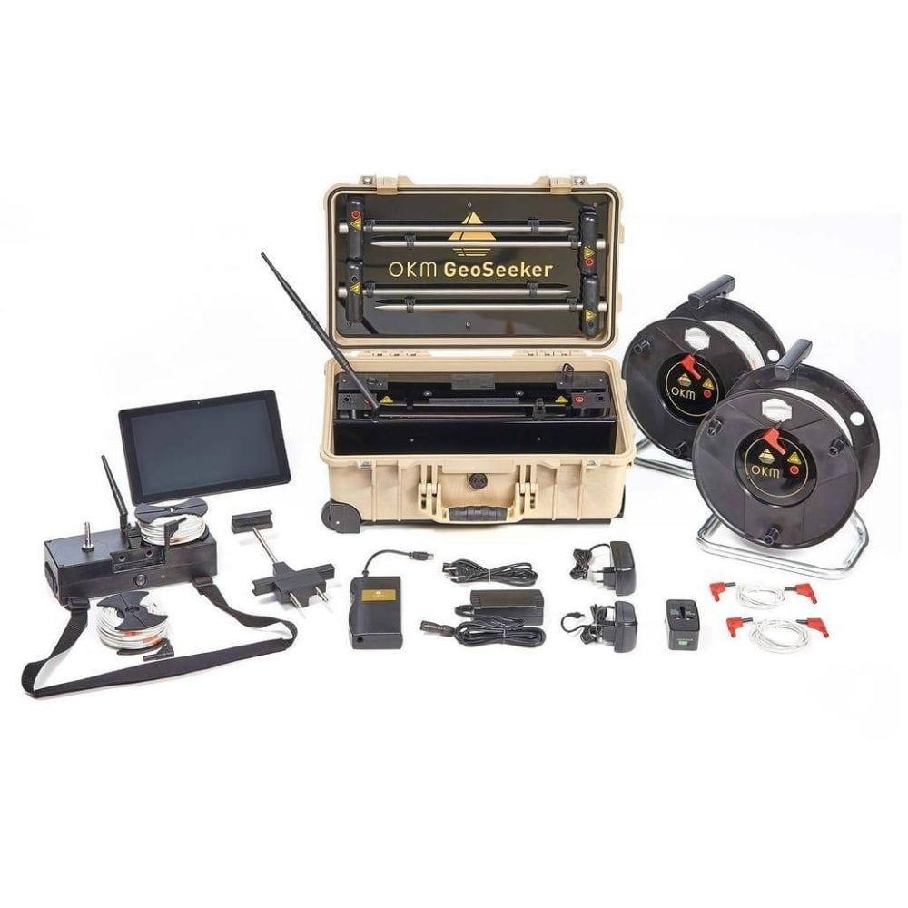 OKM GeoSeeker Professional Underground Water Detector & Cave Locator - Find Water Sources, Minerals, and Cavities for Exploration, Survival, and Outdoor Adventures