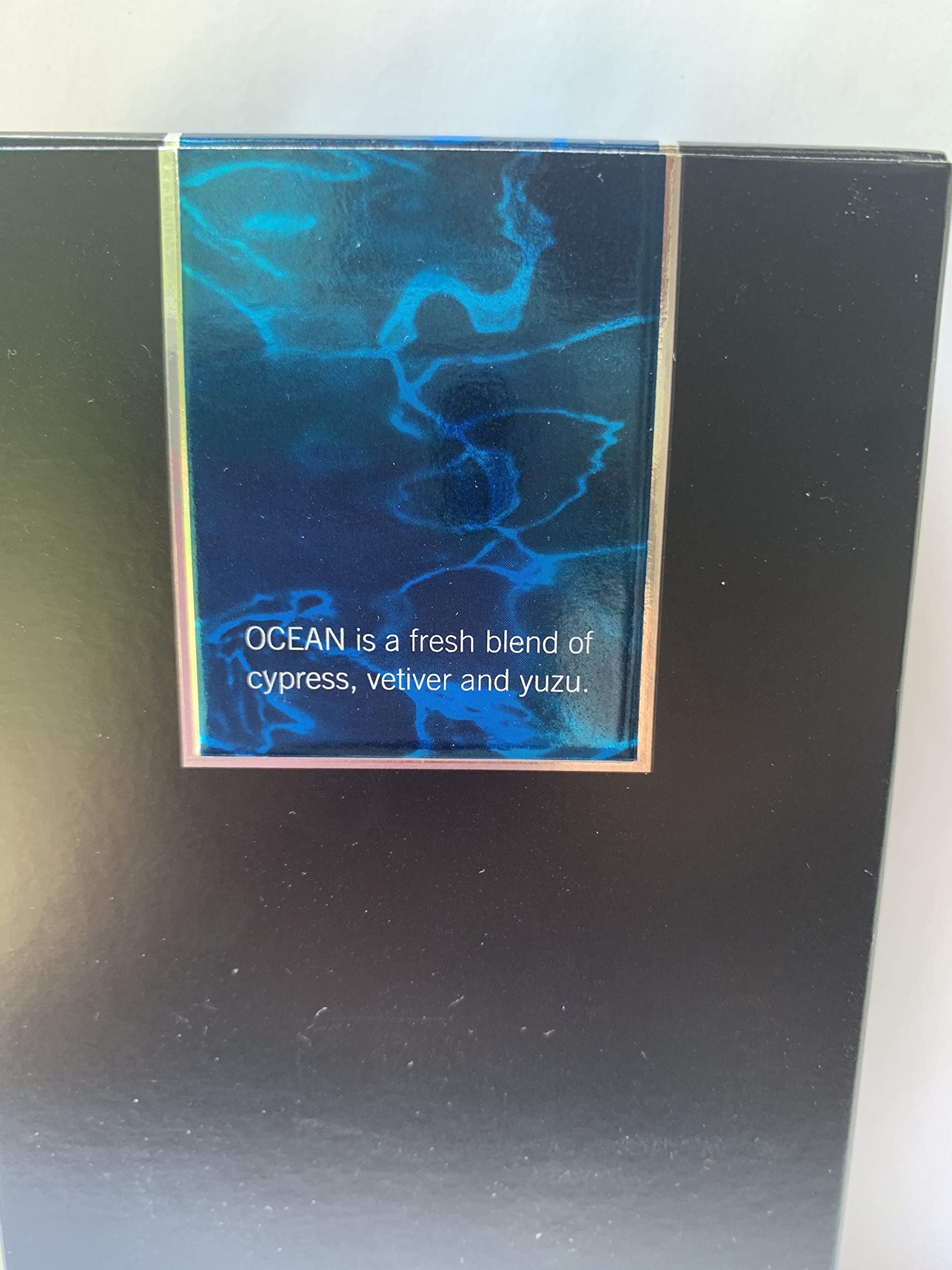 Bath & Body Works Ocean Cologne Spray for Men - 3.4 oz Fresh Aquatic Scent, Original Rectangle Box - Perfect for Daily Wear, Date Nights & Gifts