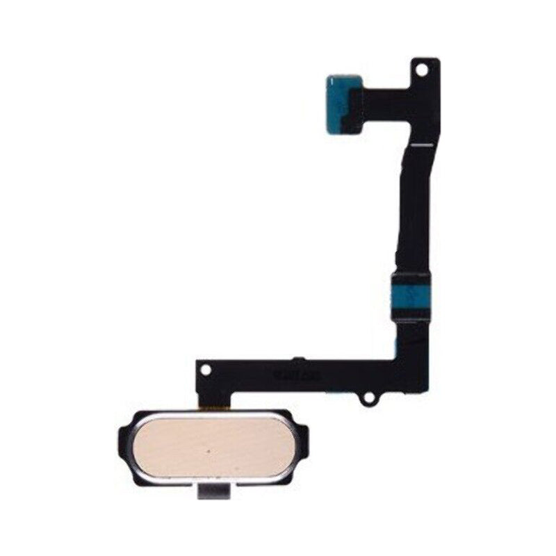 Original Samsung Galaxy S6 Edge Home Button & Flex Cable Replacement Kit - Easy DIY Repair Part for Cracked/Damaged Buttons (Perfect for Home, Office & Travel Use)