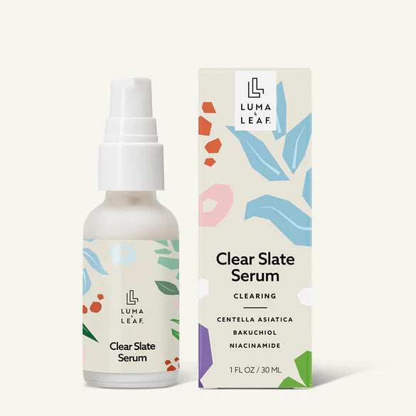 Niacinamide + Bakuchiol + Aloe Clearing Serum for Acne & Blemish Control - Brightening Face Serum for Clear Skin - Perfect for Daily Skincare Routine & Nighttime Use