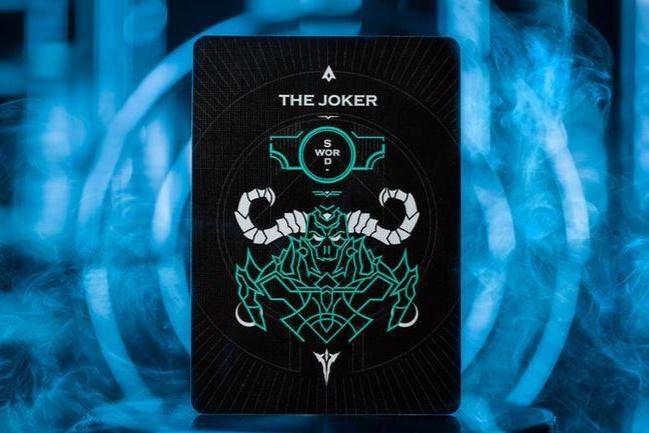 Premium Sword-Themed Playing Cards by The Card Mafia - Perfect for Magic Tricks, Poker Nights & Collectors