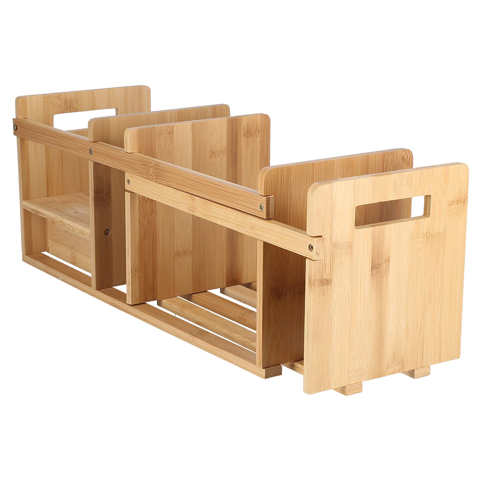 Extendable Desk Organizer & Bookshelf - Sturdy & Easy to Install for Home, Bedroom & Office | Perfect for Workspace Organization & Small Space Storage