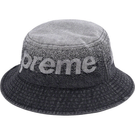 Supreme Fade Jacquard Denim Crusher Black - Stylish Streetwear Jacket for Men | Perfect for Urban Fashion & Casual Outfits