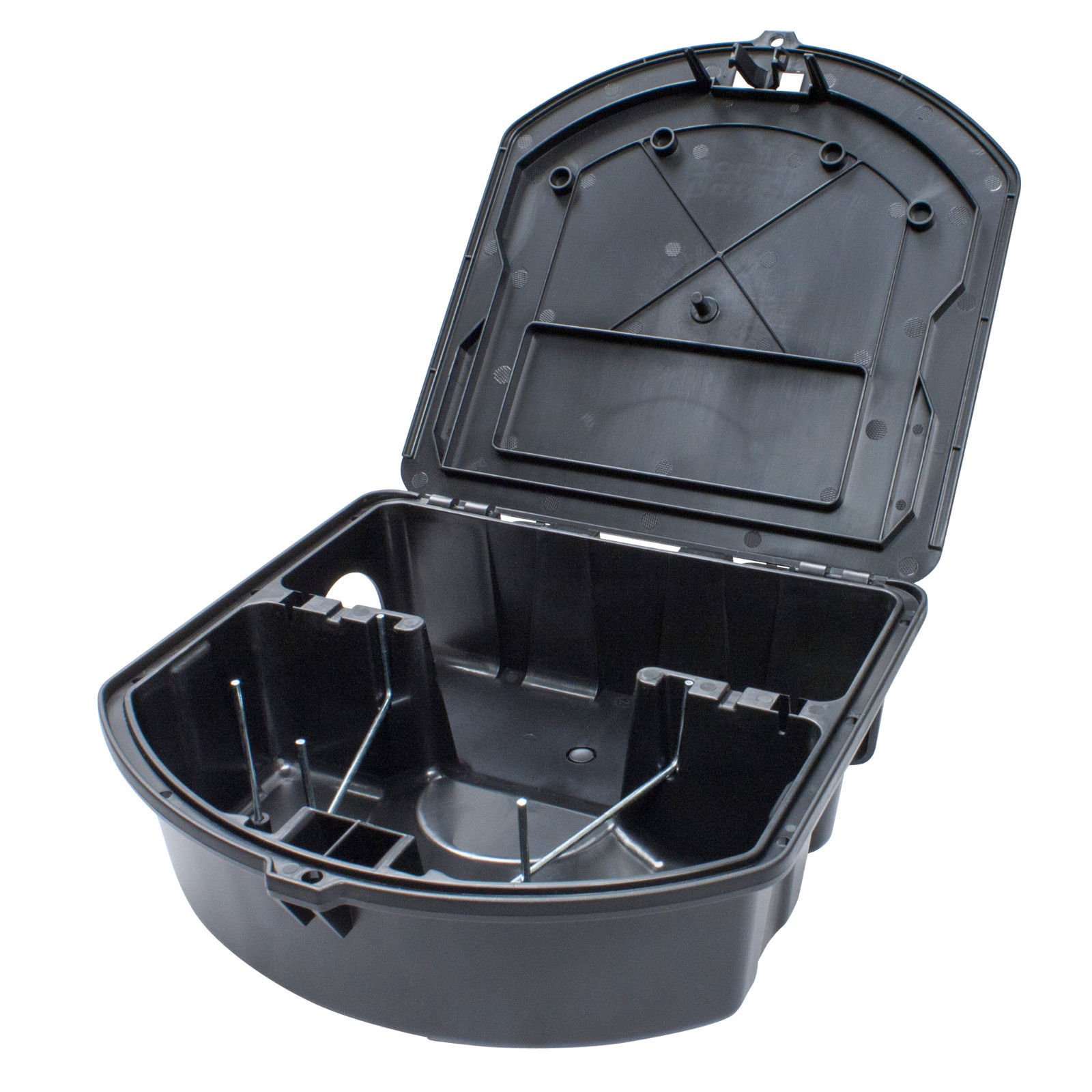 Tamper-Resistant B&G Rodent Bait Stations (6-Pack) - Professional Rat & Mouse Control for Home, Garage, and Outdoor Use