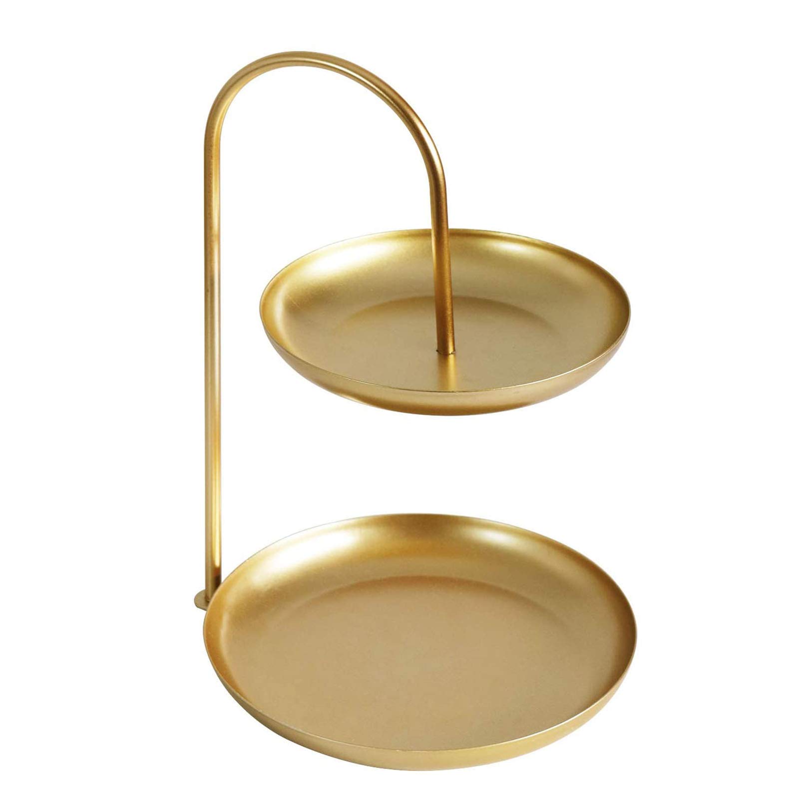 2-Tier Iron Cupcake Stand - Elegant Dessert Display for Cakes, Fruits & Snacks | Perfect for Weddings, Parties & Home Decor | Sturdy & Stylish Serving Tray