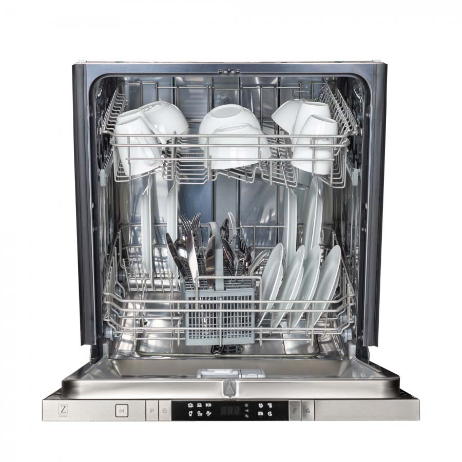 ZLINE 48-Inch Stainless Steel Kitchen Package - Dual Fuel Range, Range Hood, Microwave Drawer & Dishwasher (4KP RARH48 MWDW) | Premium Appliance Bundle for Modern Kitchens & Home Renovations