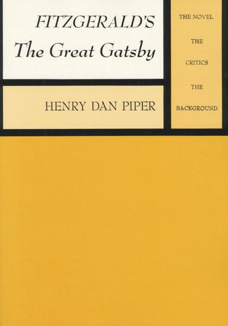 The Great Gatsby by F. Scott Fitzgerald - Classic American Novel with Critical Analysis & Historical Context | Scribner Research Anthology | Perfect for Literature Students & Book Clubs