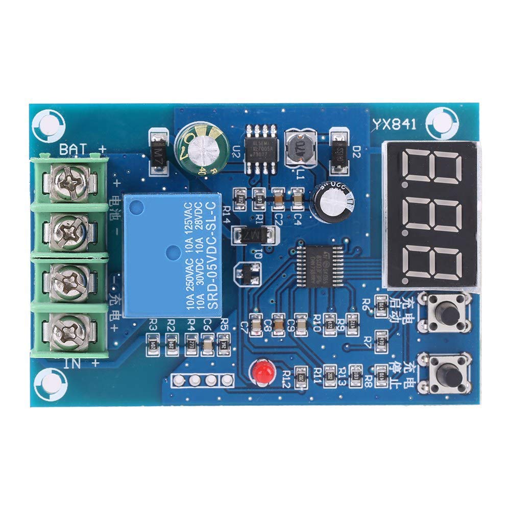 2 Pack Long-Lasting 6-60V Charging Module Controller for Car Generators, Solar Power & Battery Storage - Perfect for RV, Marine, and Off-Grid Power Systems