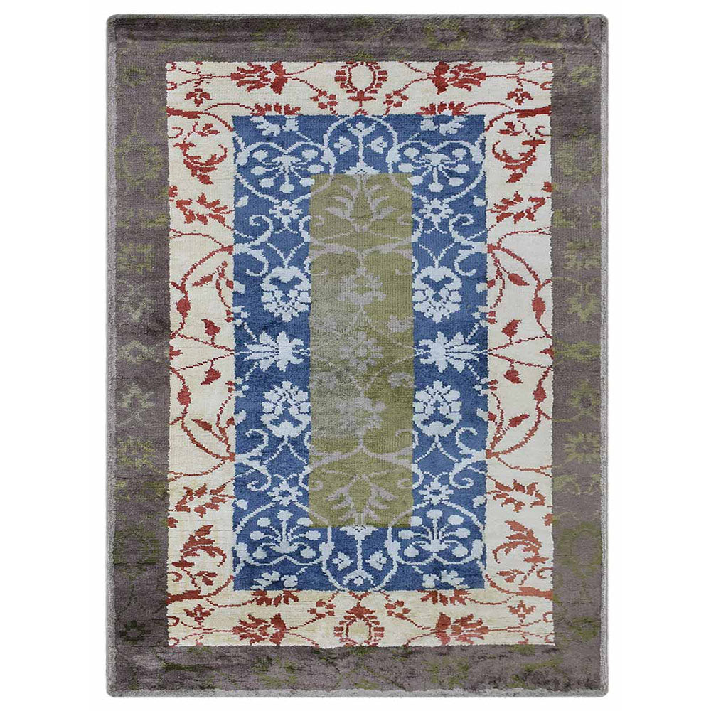 Hand Knotted Hypnotic Rug - Premium Bohemian Design for Living Room, Bedroom & Home Decor | Soft & Durable Floor Covering for Cozy Spaces