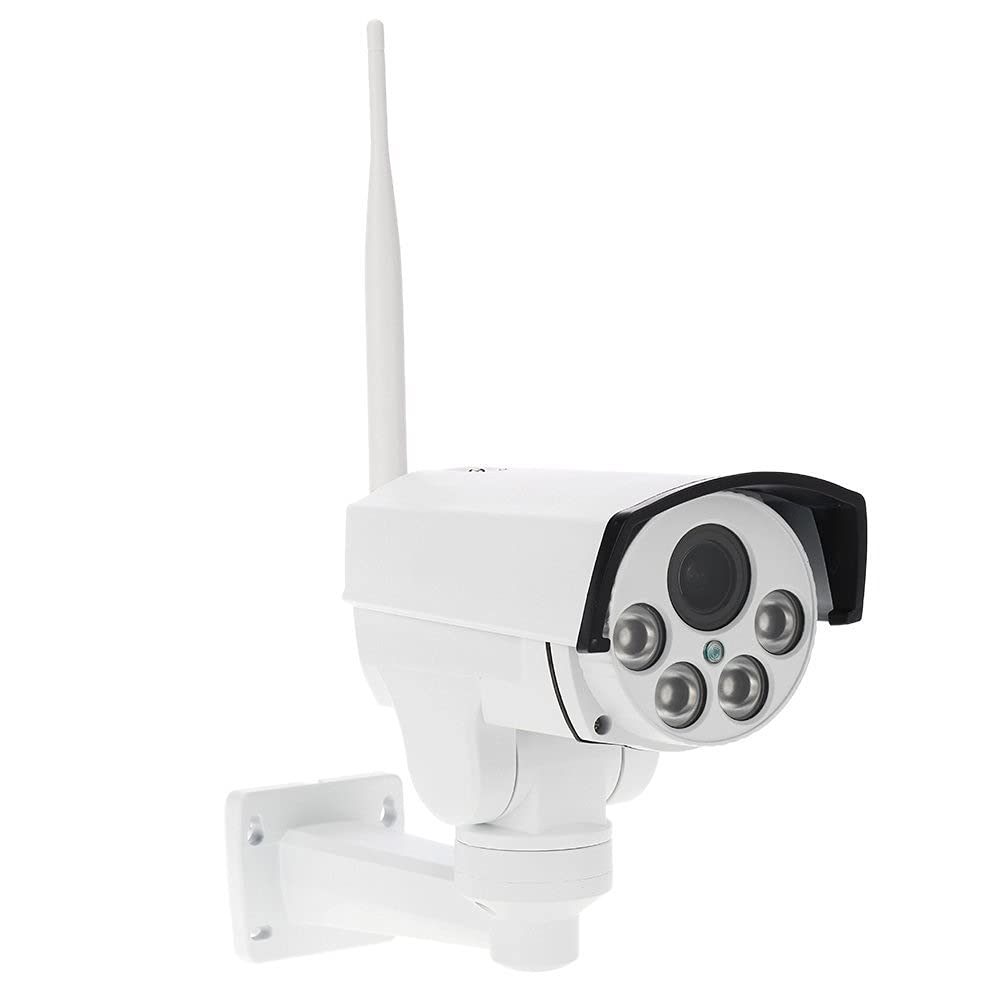 HD 1080P Wireless PTZ Bullet Security Camera - 5X Zoom, 2.7-13.5mm Varifocus Lens, WiFi IP Camera with 30M Night Vision & Auto IR-Cut | Outdoor Surveillance for Home, Business & Property Protection