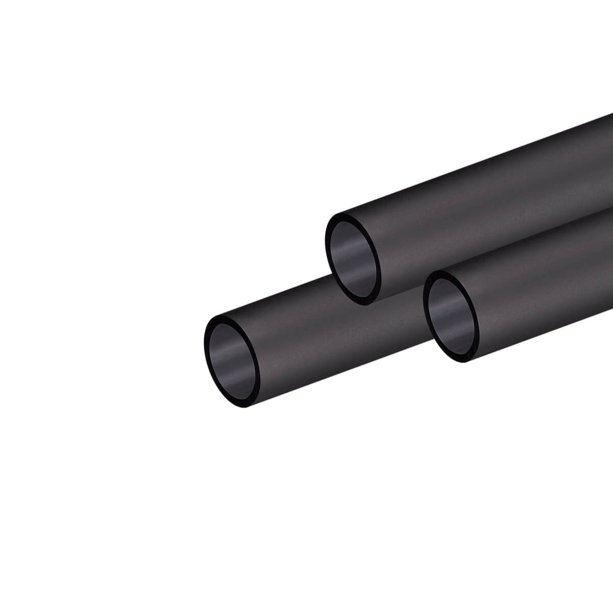 Corsair Hydro X Series XT Hardline 12mm Satin Black Tubing (3 x 1M) - Premium PC Water Cooling Kit for Custom Liquid Cooling Systems - Perfect for Gaming PC Builds and High-Performance Computer Modding