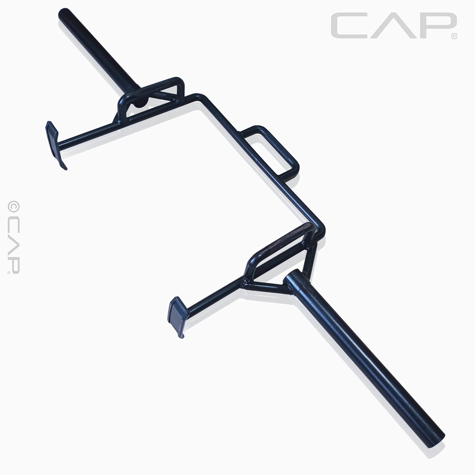 Olympic Cap Open Trap Bar - Heavy Duty Hex Bar for Deadlifts, Shrugs & Strength Training | Perfect for Home Gyms & CrossFit Workouts