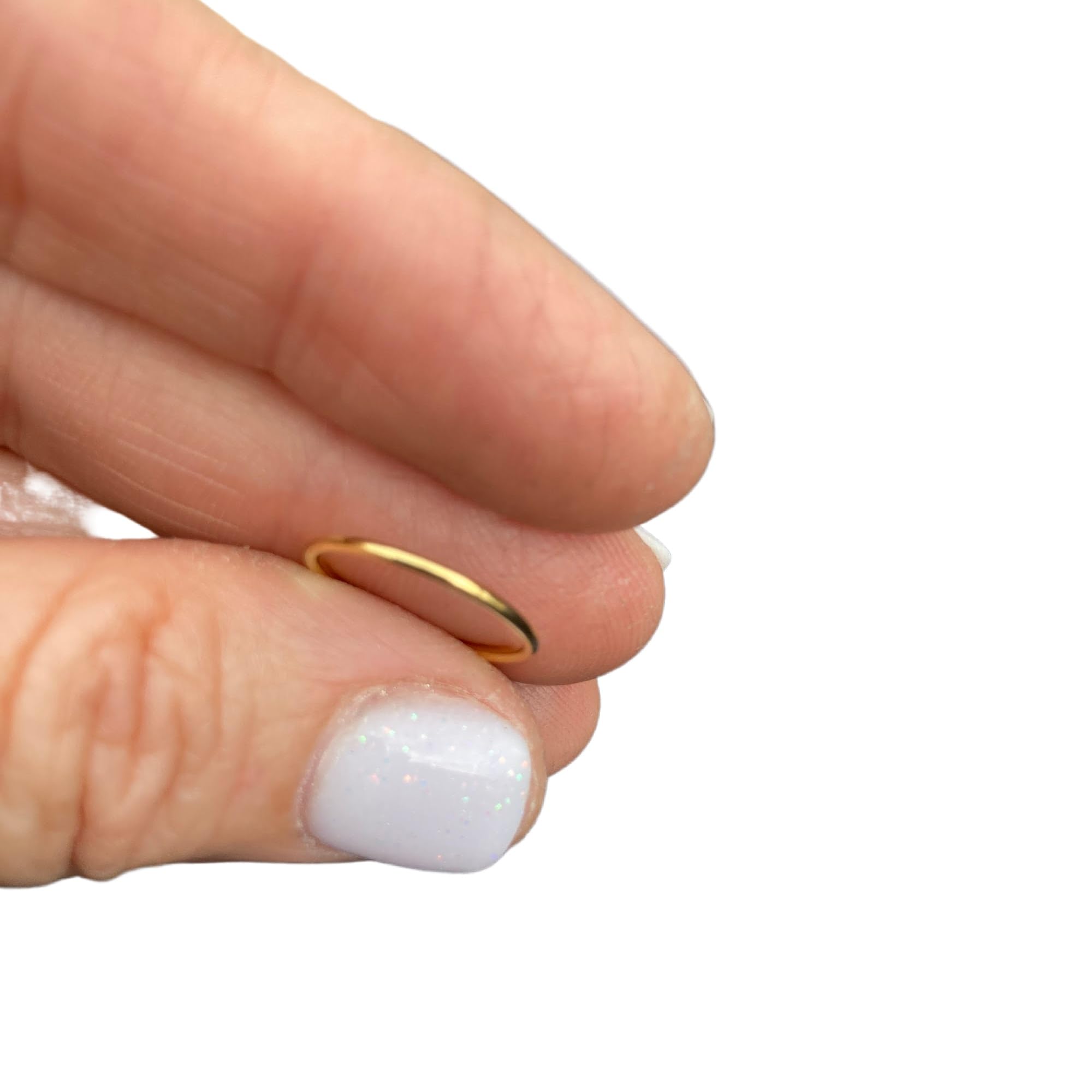 14K Gold Baby Stacking Rings - Keepsake Jewelry for Baby Girls & Boys - Perfect Baptism & Christening Gift (Size 0) - Ideal for First Birthday, Baby Shower & Milestone Celebrations
