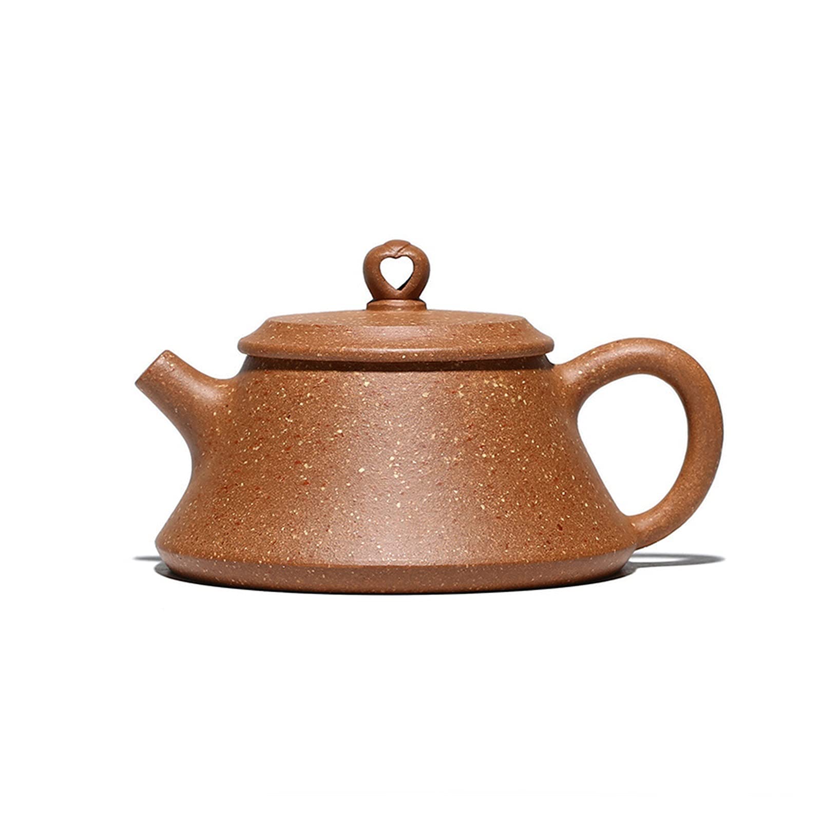 Premium Yixing Purple Clay Teapot (Zisha) - Handmade Chinese Tea Set with Colorful Stone Finish | Perfect for Gongfu Tea Ceremony, Home Brewing & Gift Giving