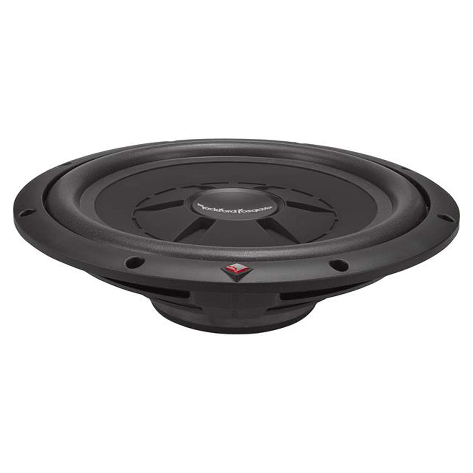 Rockford Fosgate R2SD2-10 10-Inch 800W Slim Car Subwoofer - Shallow Mount Design for Powerful Bass in Compact Spaces | Perfect for Trucks, SUVs and Custom Car Audio Systems