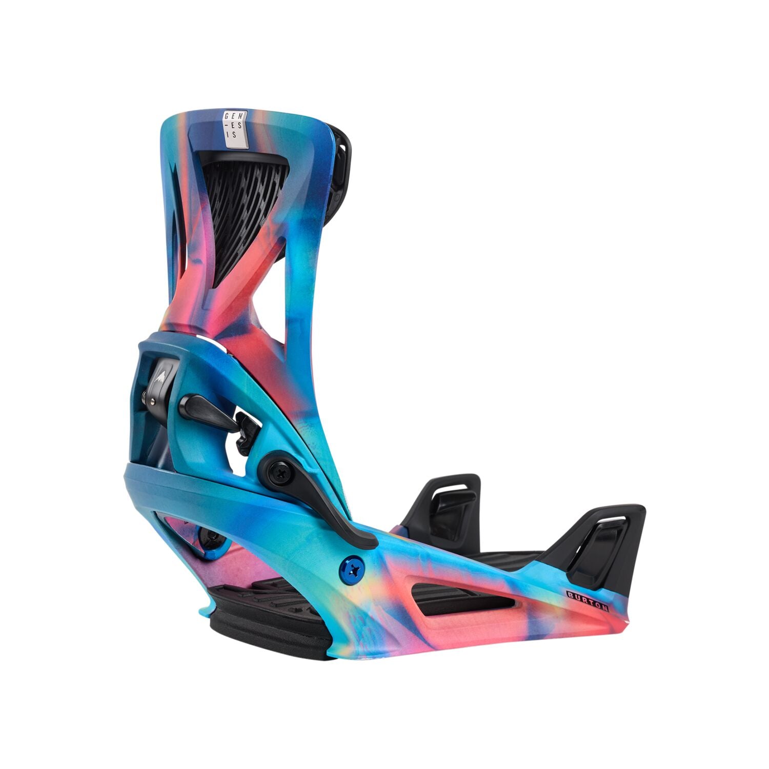 Burton Genesis Step On Snowboard Bindings 2025 - Lightweight & Responsive Snowboard Bindings for Men & Women - Perfect for All-Mountain Riding & Freestyle Snowboarding
