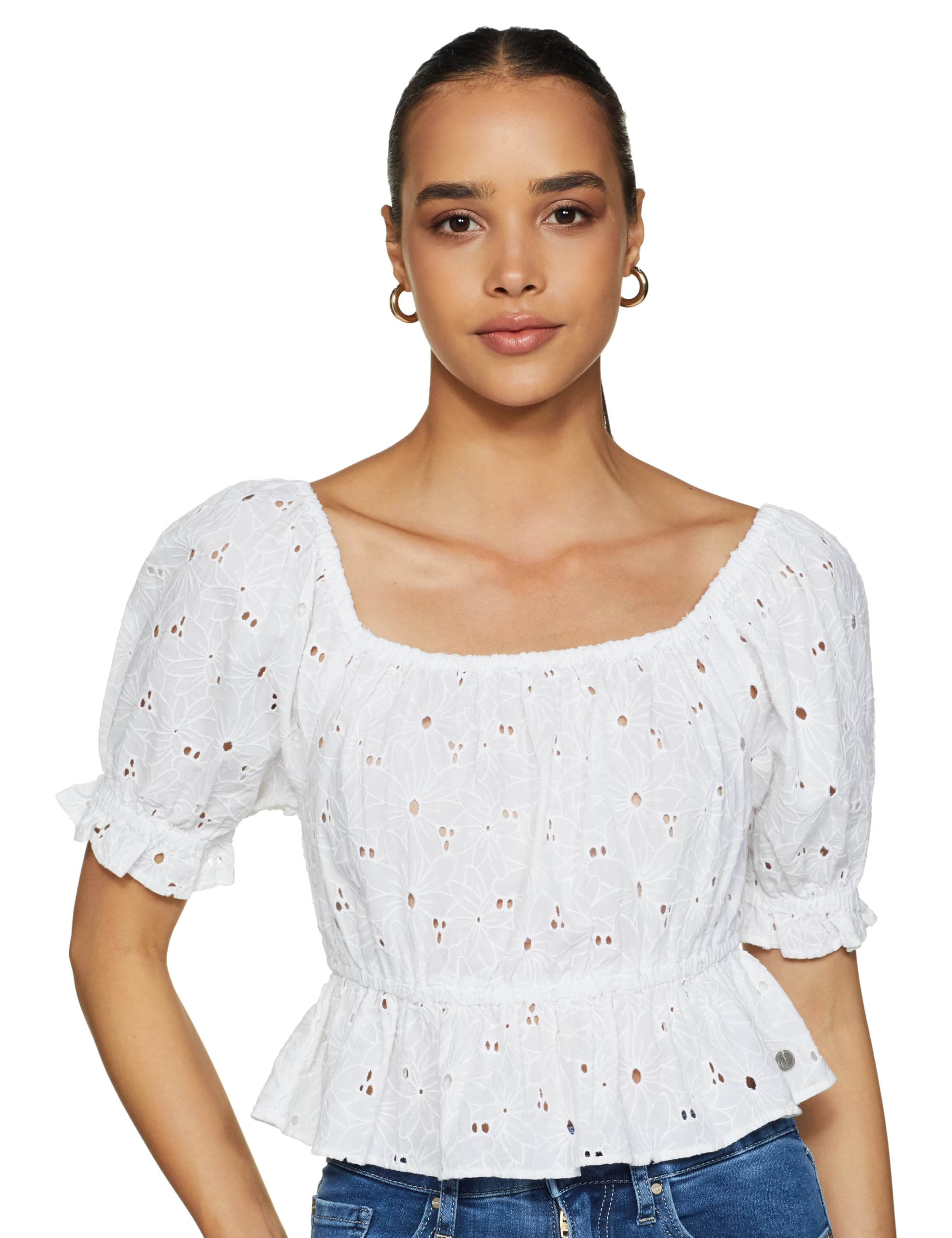 Pepe Jeans Women's Relaxed Fit Casual Shirt - Comfortable & Stylish Button Down Top for Everyday Wear, Office & Weekend Outings