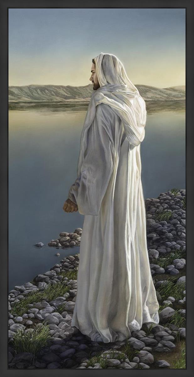 Come Follow Me Large Wall Art - Inspirational Christian Home Decor for Living Room, Bedroom & Office - Perfect Gift for Religious Families