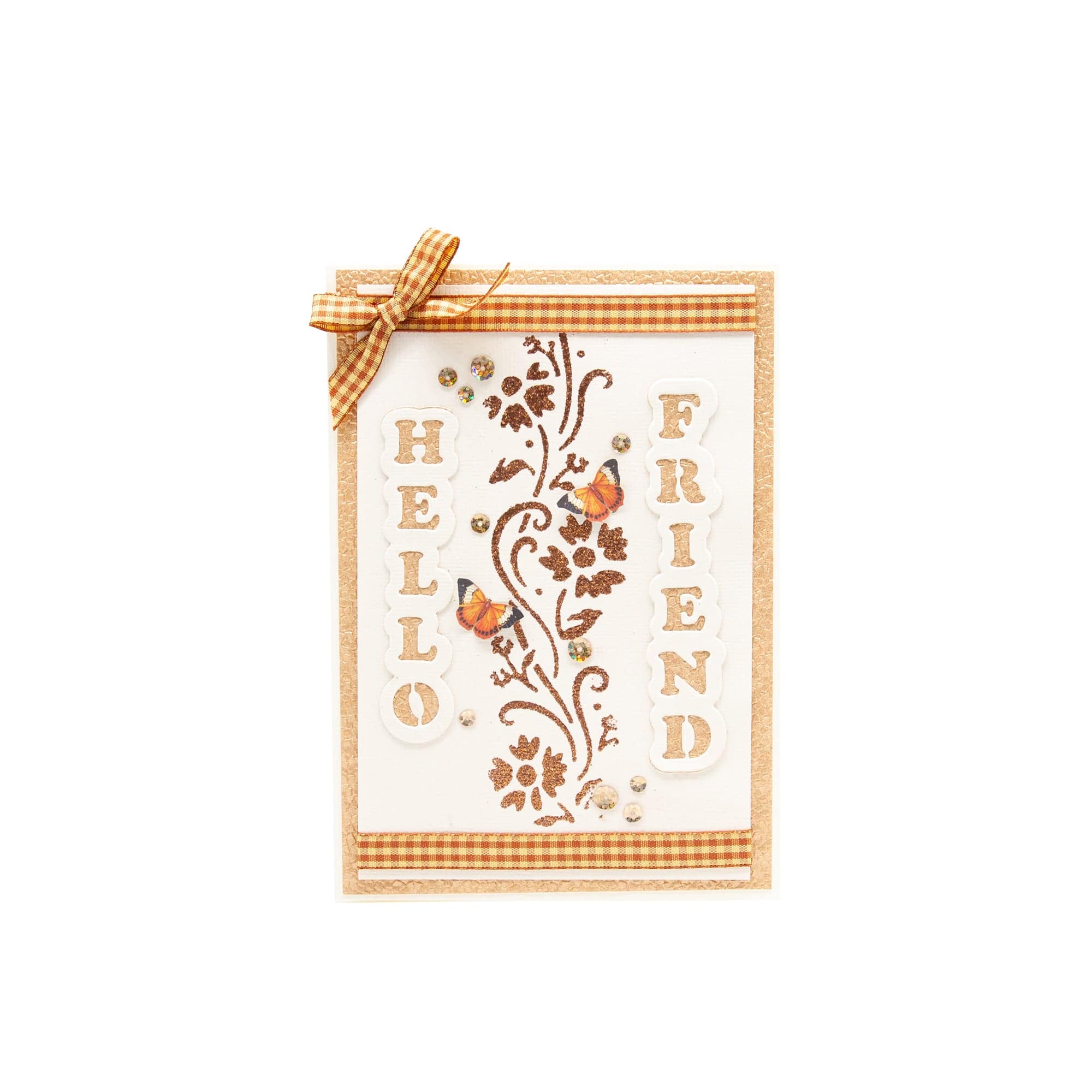 Designer's Choice 30 Hello Friend Frame Die Set 4279E - Perfect for Scrapbooking, Card Making, and DIY Craft Projects