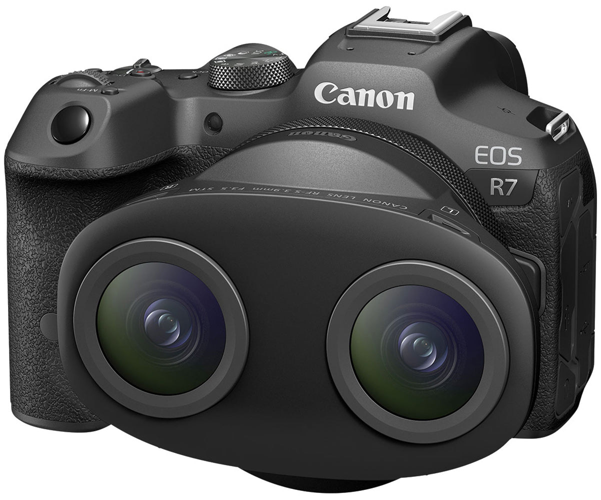 Canon RF-S 3.9mm f/3.5 STM Dual Fisheye Lens for 3D VR 180° Video - Perfect for Vlogging, Virtual Tours & Immersive Content Creation