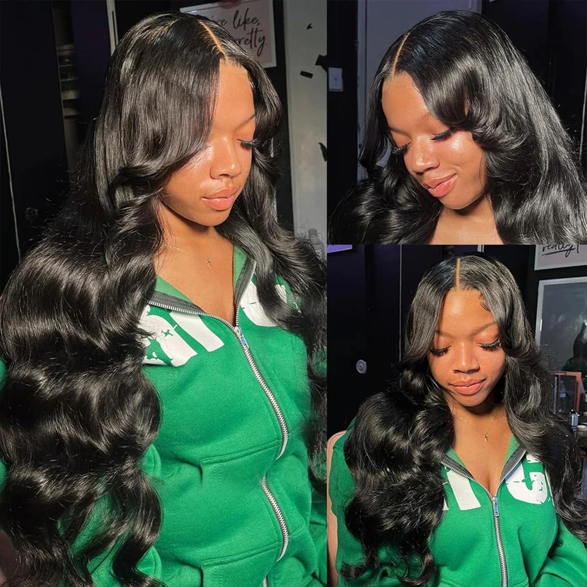 28 Inch Body Wave Lace Front Wig Human Hair - Long 13x4 HD Glueless Wigs for Women | Pre Plucked & Pre Cut | Perfect for Daily Wear, Parties & Cosplay