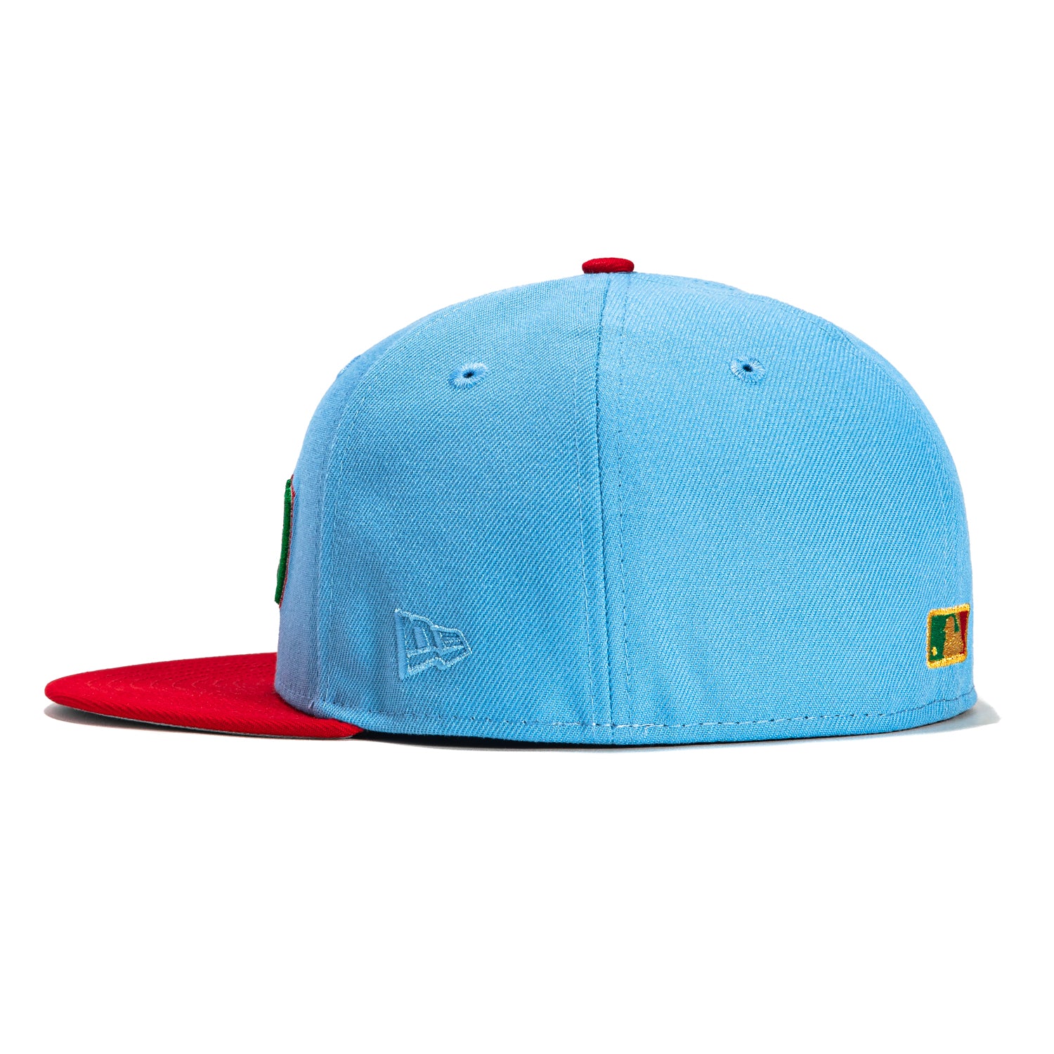 New Era 59Fifty Arizona Diamondbacks 25th Anniversary Patch Snapback Hat - Light Blue & Red | MLB Baseball Cap for Fans & Collectors | Perfect for Games, Tailgating & Streetwear Fashion