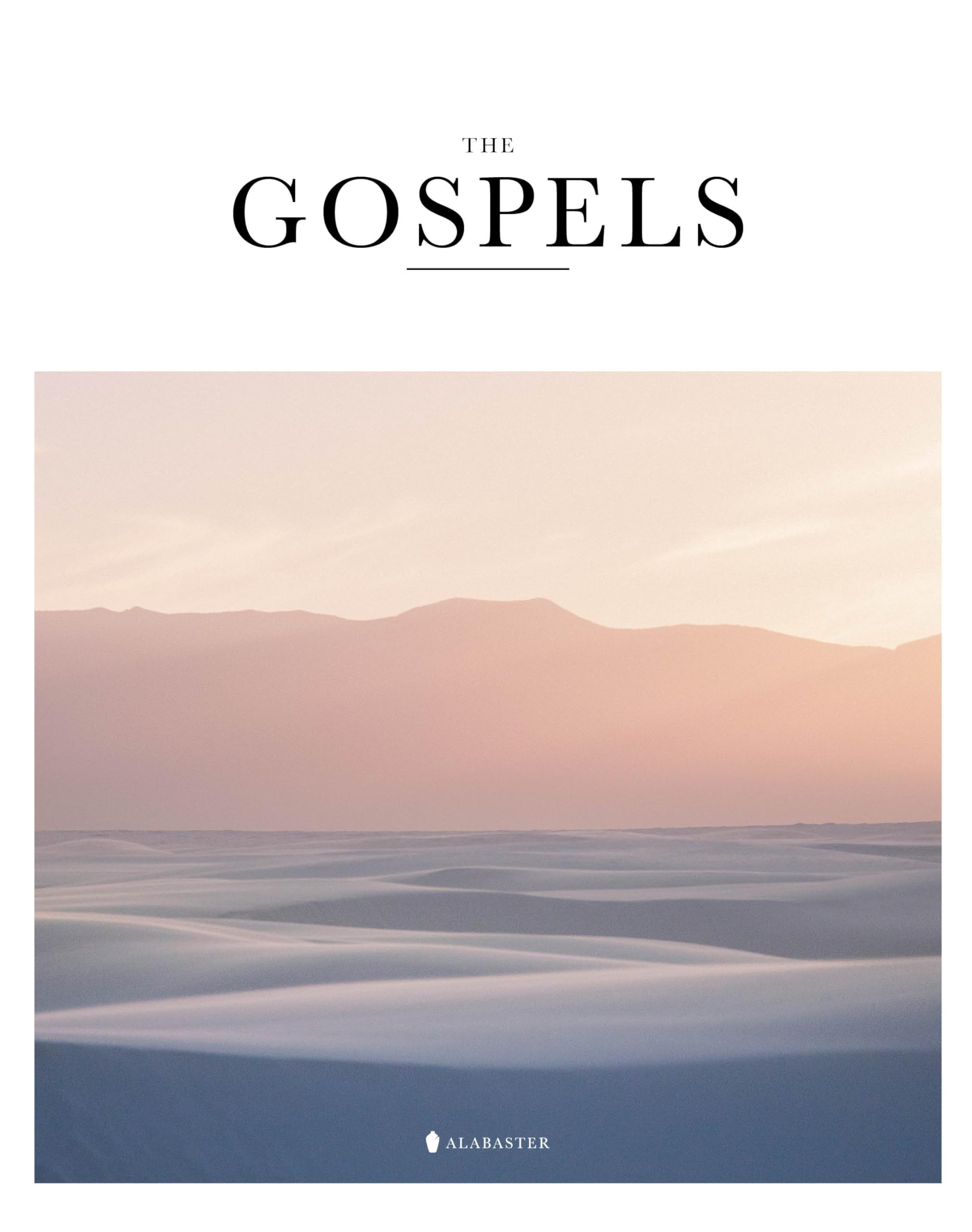 Alabaster Bible - Hardcover NLT Gospels | Beautiful Devotional Gift for Christians, Home & Church Worship