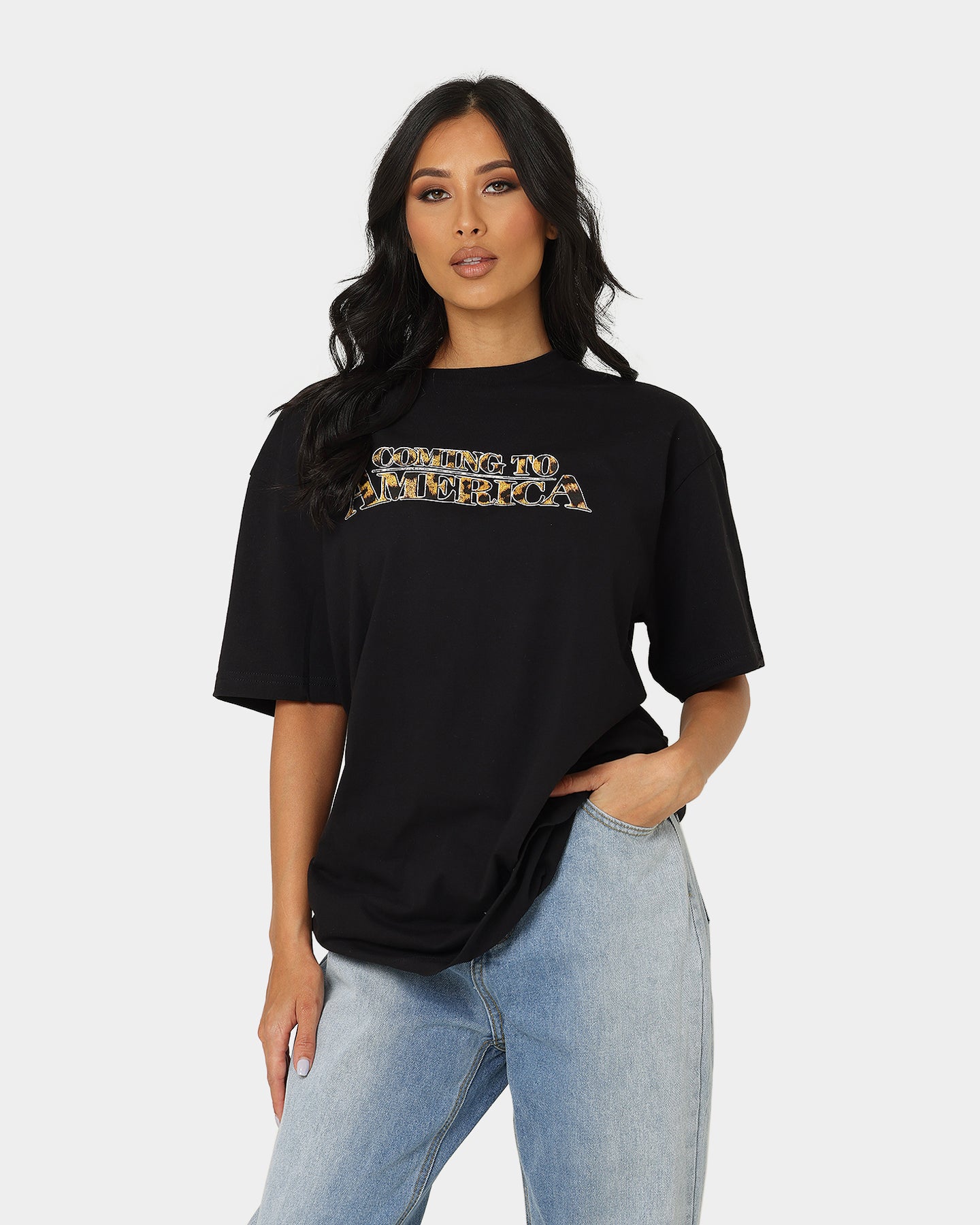 Coming To America T-Shirt - Black Vintage Movie Tee - American Thrift Style - Perfect for Casual Wear, Movie Nights & Retro Fashion