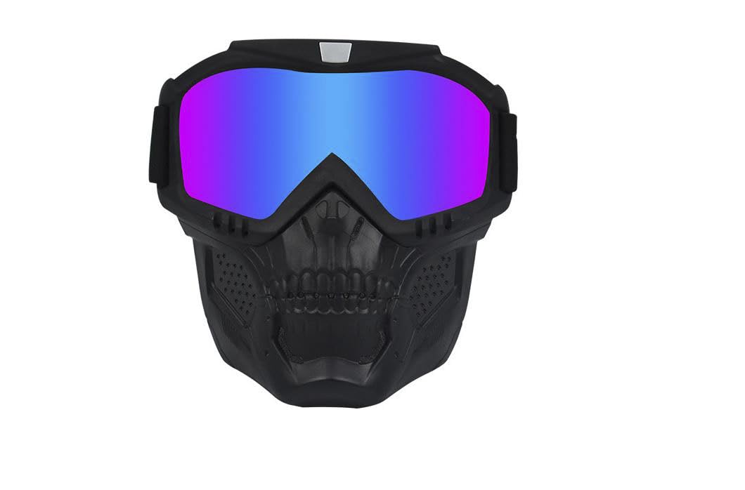 Tactical Airsoft Full Face Mask with Anti-Fog Goggles & Adjustable Helmet - Protective Gear for Adults & Teens | Perfect for Airsoft Battles, Paintball Games & Outdoor Sports