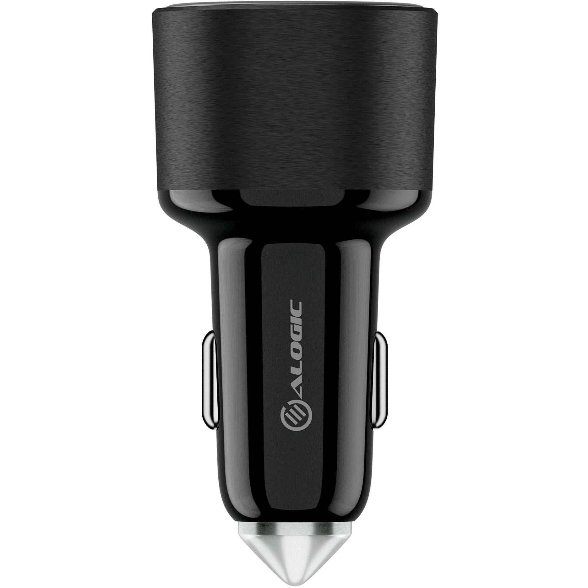 ALOGIC 100W USB C Car Charger Fast Charging Adapter - Power Up Your Phone, Tablet & Laptop on Road Trips & Commutes
