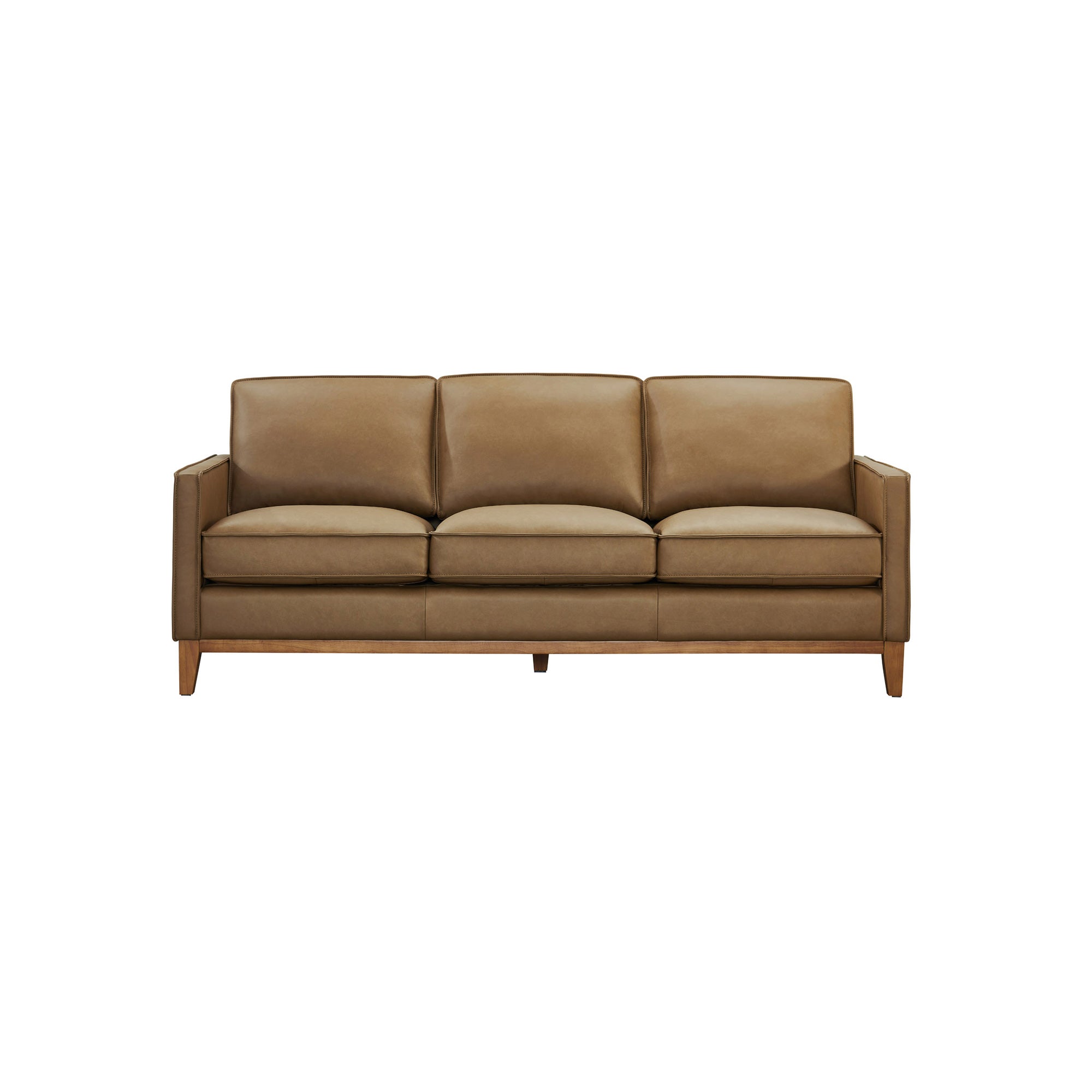 Braxton Sofa - Modern Comfortable 3-Seater Couch for Living Room, Lounge & Family Room - Soft Fabric Upholstery with Sturdy Wooden Frame - Perfect for Relaxing, Entertaining & Movie Nights