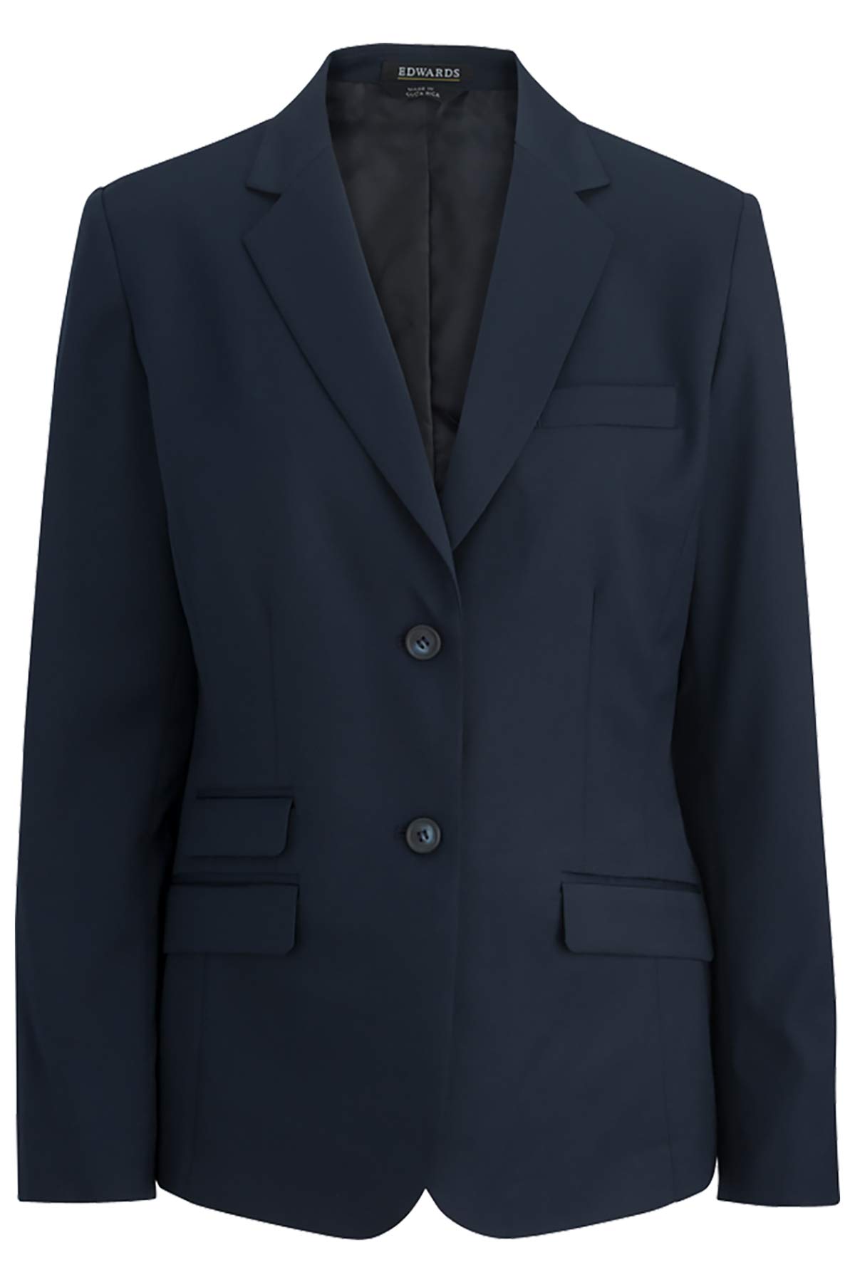 Edwards Women's Redwood & Ross Hip-Length Suit Coat - Navy Agate, Size 20 R - Professional Blazer for Office Work, Business Meetings & Formal Events