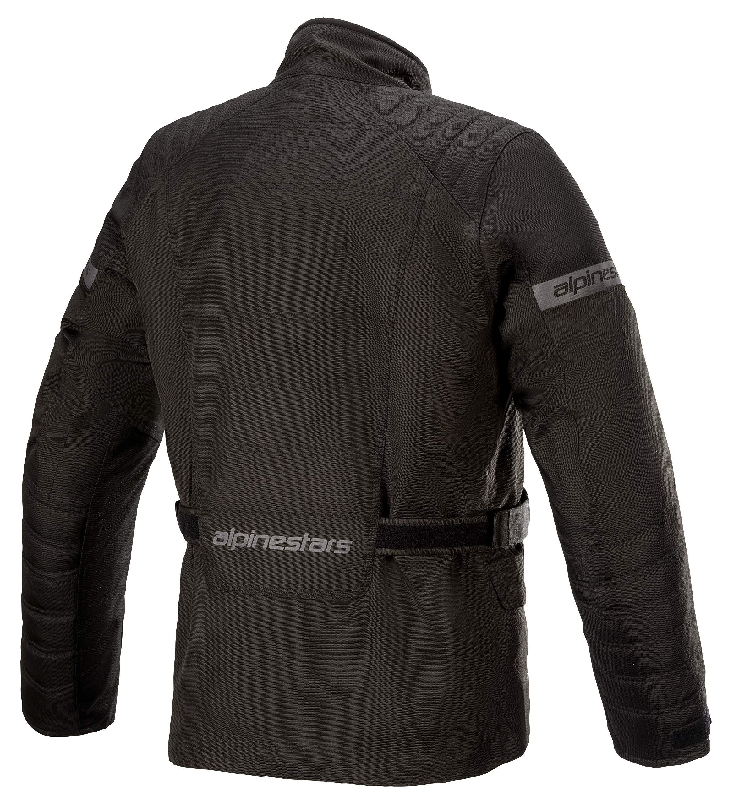 Alpinestars Black Motorcycle Jacket - Men's Riding Gear for Street & Racing - Durable & Stylish Protection for Bikers