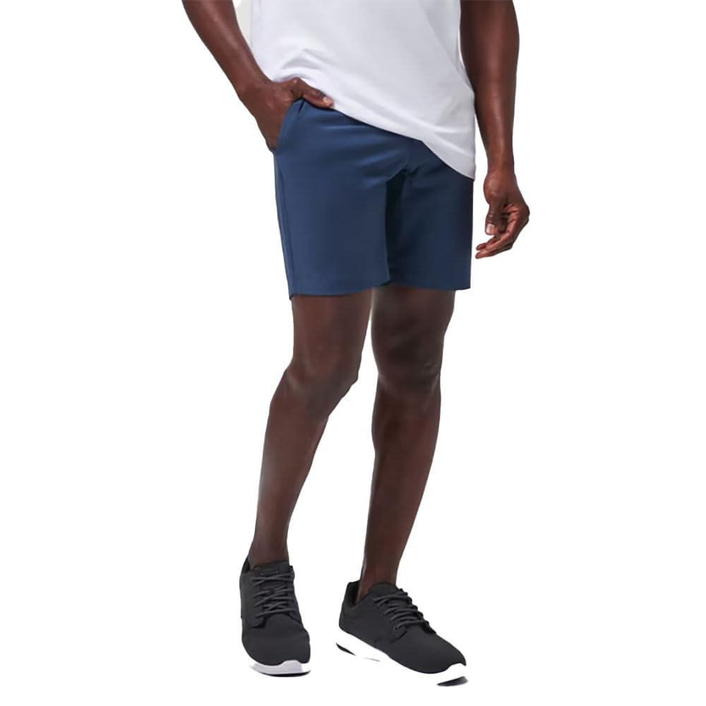 TravisMathew Men's Tech Chino Shorts - Comfortable Stretch Travel & Golf Shorts for Casual Wear & Outdoor Activities