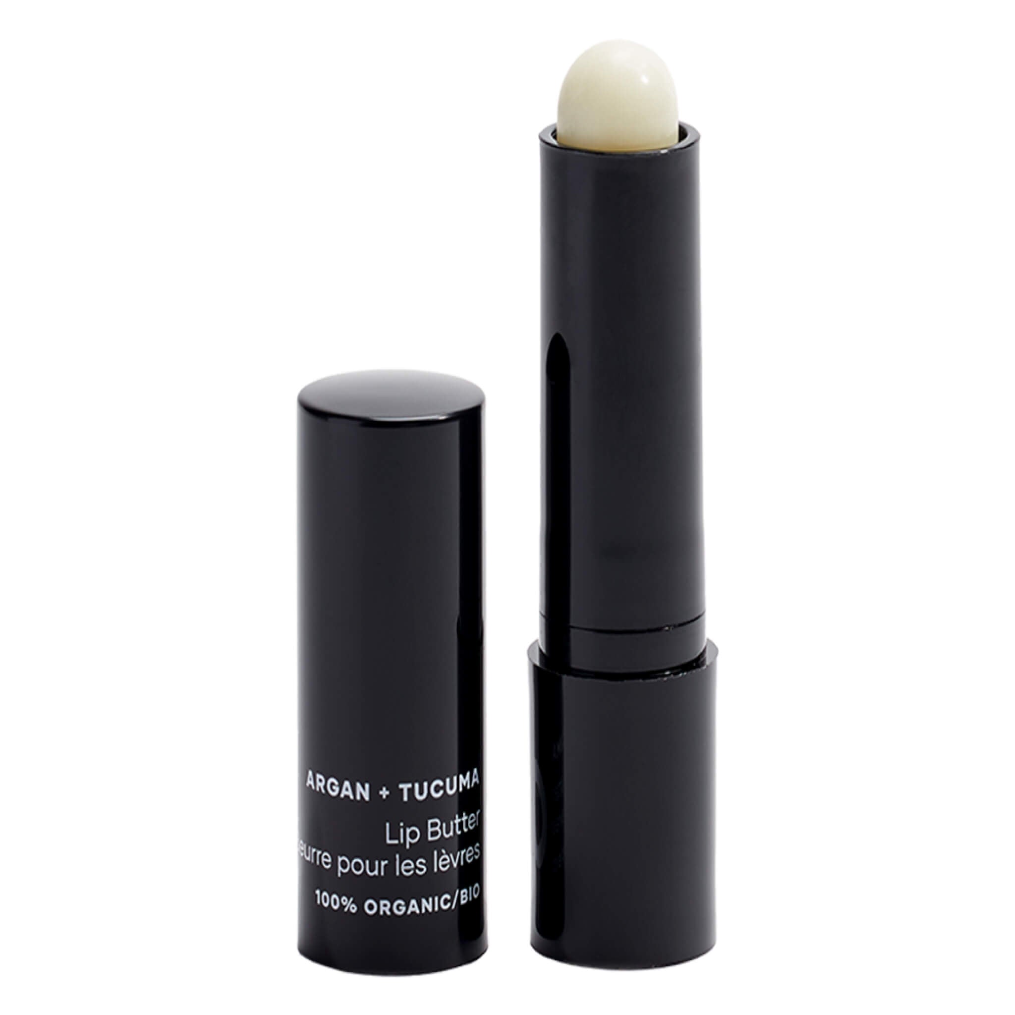 Organic Argan + Tucuma Lip Butter for Dry & Chapped Lips - Hydrating & Nourishing Lip Balm - Perfect for Winter, Travel & Daily Moisturizing