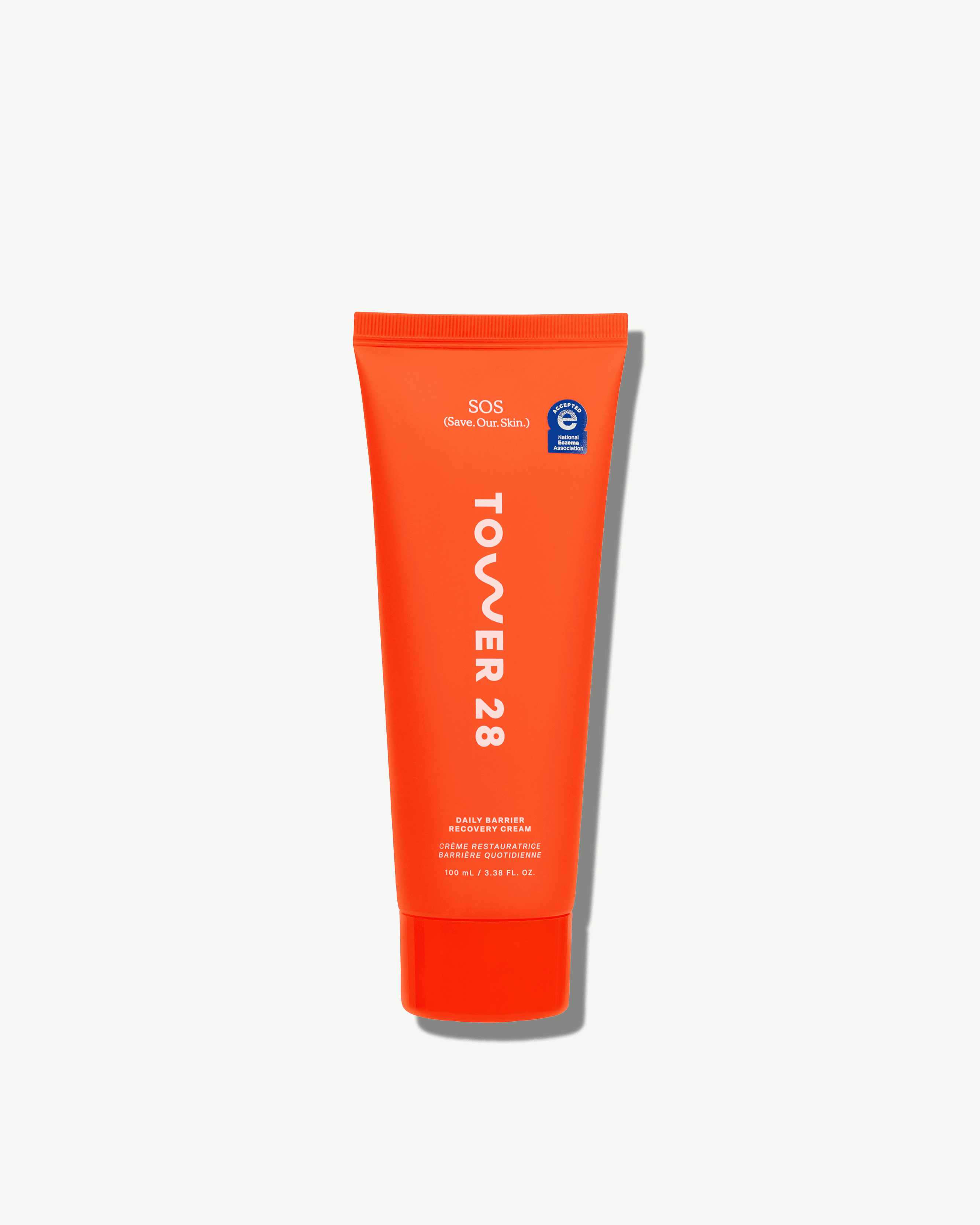 SOS Daily Barrier Recovery Cream for Dry, Sensitive Skin - Hydrating Moisturizer with Ceramides & Hyaluronic Acid - Perfect for Nighttime Skincare Routine & Post-Procedure Care