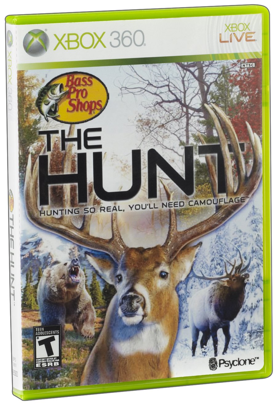 Bass Pro Shops: The Hunt - Xbox 360 Hunting Video Game | Realistic Outdoor Adventure Simulation for Sportsmen & Hunters | Perfect for Family Game Night & Hunting Practice